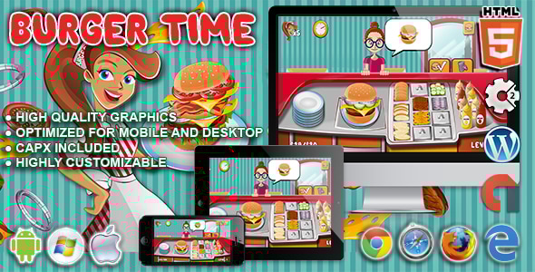 Burger Time game